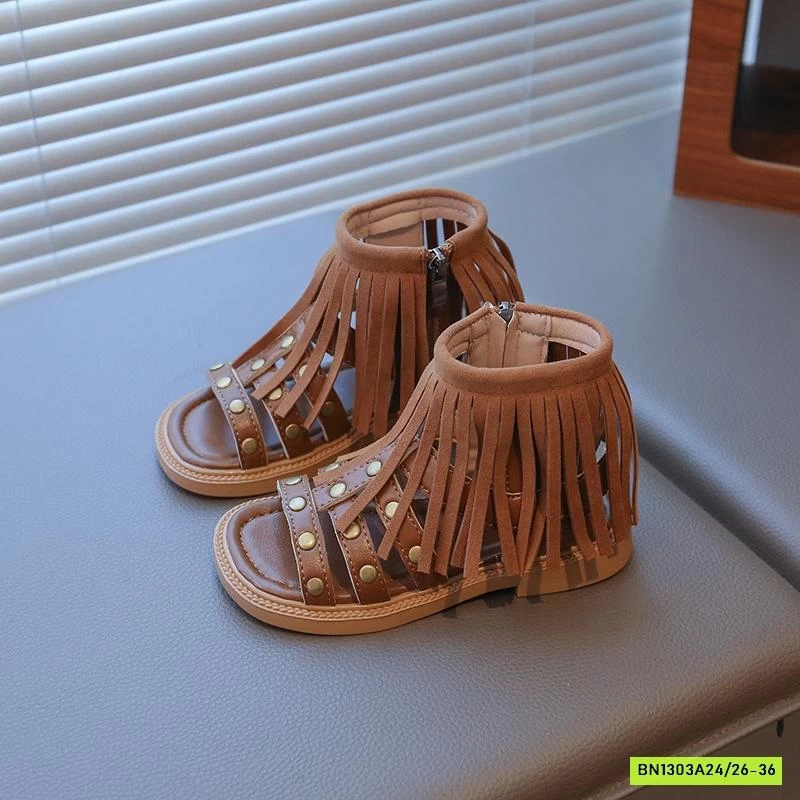 SANDAL CHIẾN BINH CỔ NGẮN THỔ DÂN