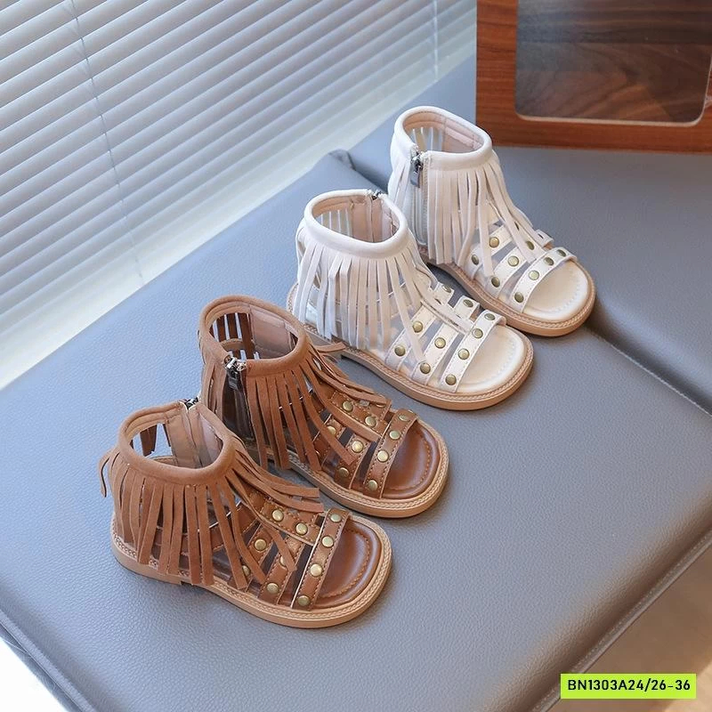 SANDAL CHIẾN BINH CỔ NGẮN THỔ DÂN