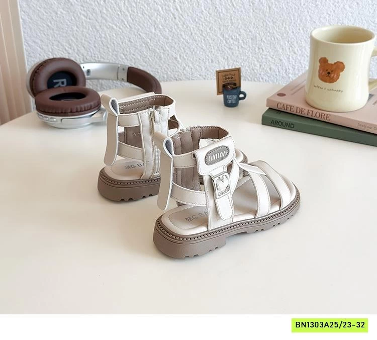 SANDAL CHIẾN BINH CỔ THẤP KHUY BÊN