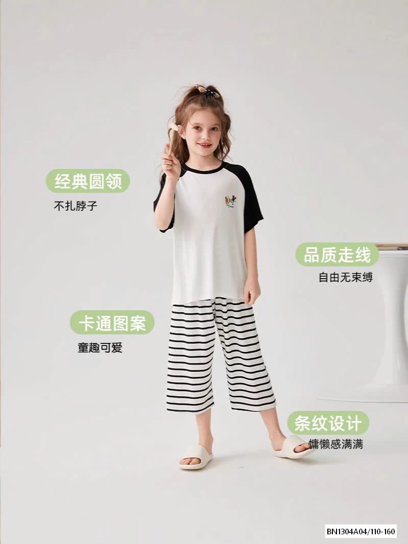 BỘ THUN LỠ QUẦN KẺ SZ ĐẠI