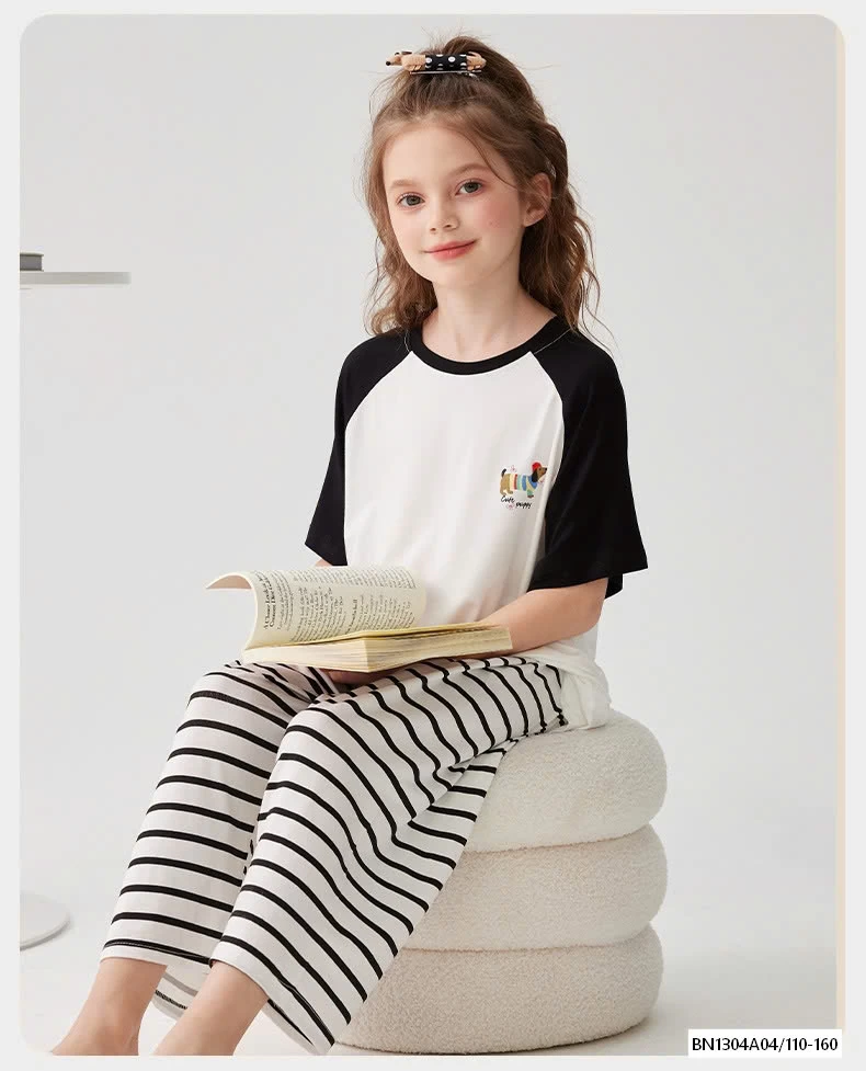 BỘ THUN LỠ QUẦN KẺ SZ ĐẠI