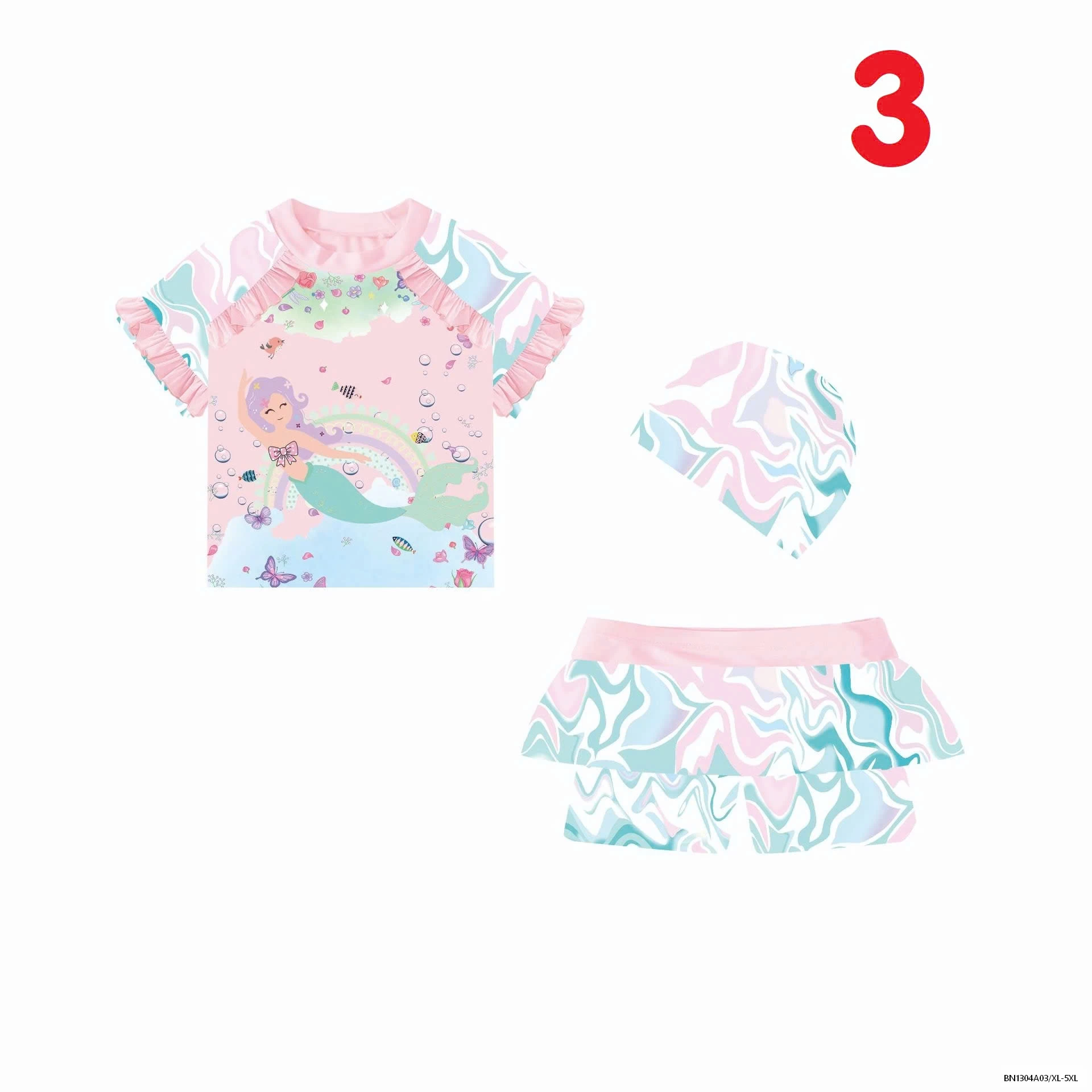 BỘ BƠI TIÊN CÁ BG 3 CHI TIẾT