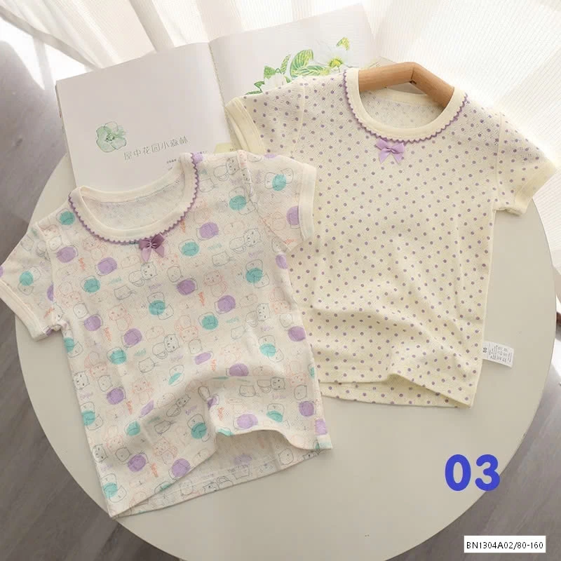 SÉT 2 ÁO COTTON XUẤT NHẬT