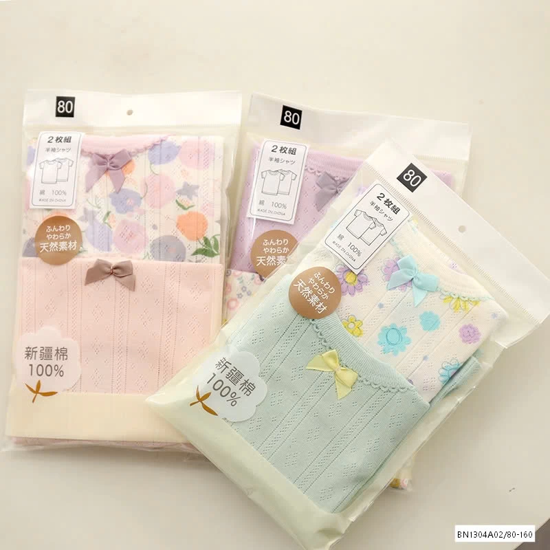 SÉT 2 ÁO COTTON XUẤT NHẬT