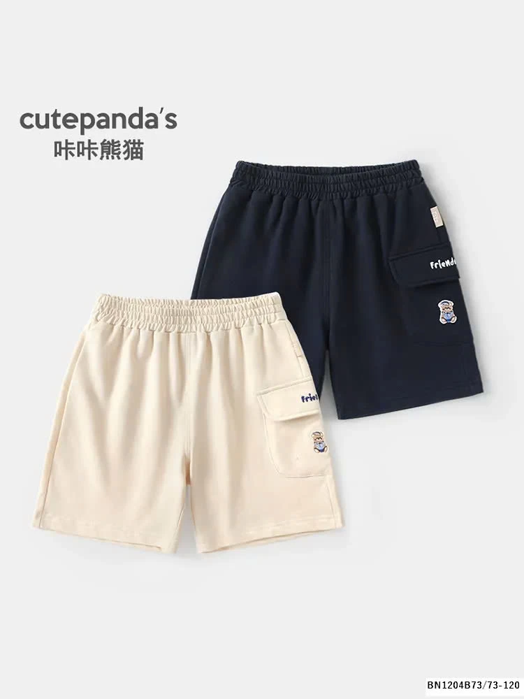 QUẦN SHORT BT THÊU GẤU