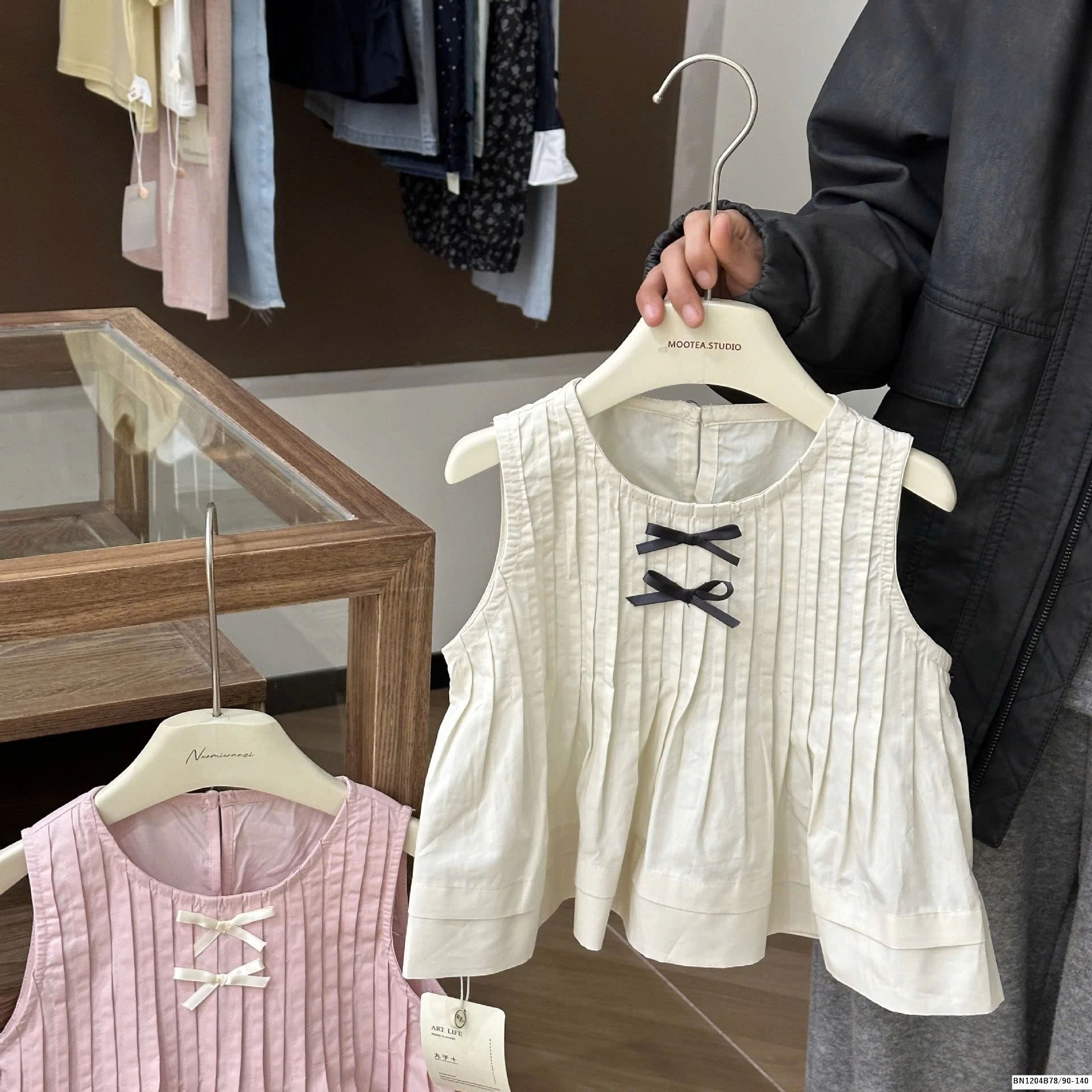 ÁO BABYDOLL NƠ SÁT NÁCH BG