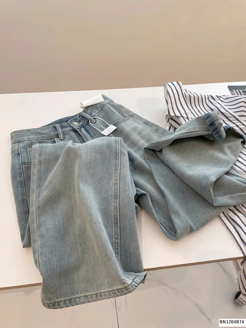 QUẦN JEAN BẠC MÀU