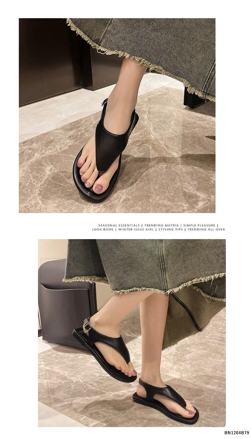 SANDAL XỎ NGÓN QUAI BẢN TO CHO NỮ