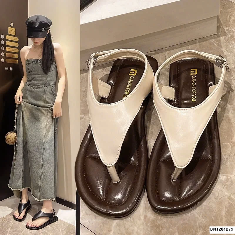SANDAL XỎ NGÓN QUAI BẢN TO CHO NỮ