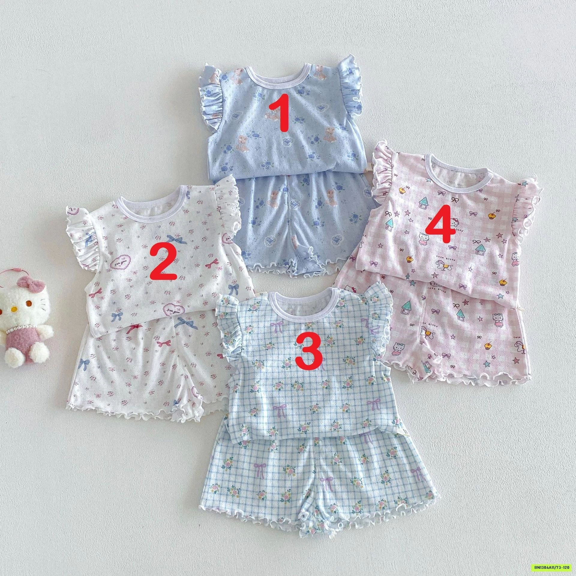 BỘ CỘC COTTON GIẤY CÁNH TIÊN
