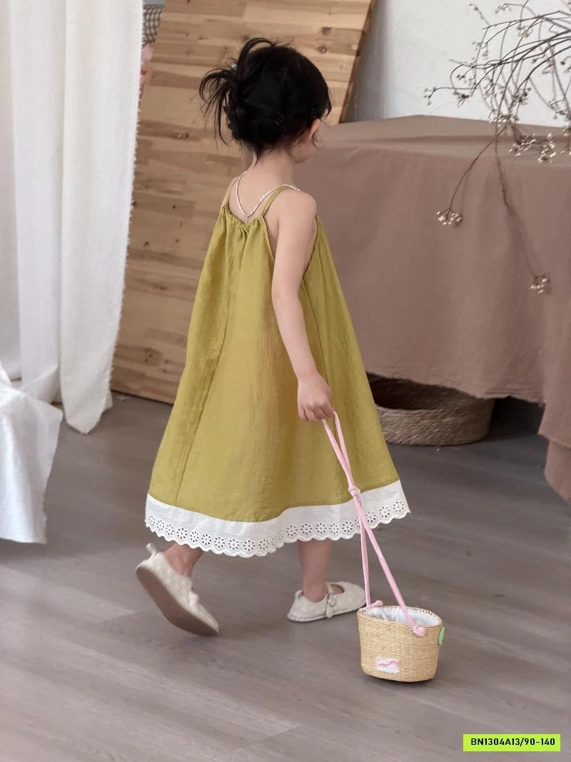 ĐẦM ĐŨI 2 DÂY VIỀN REN