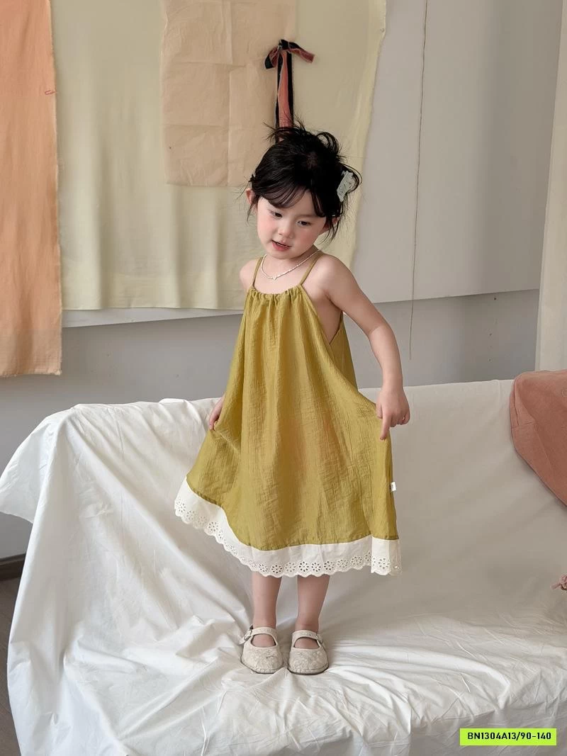 ĐẦM ĐŨI 2 DÂY VIỀN REN