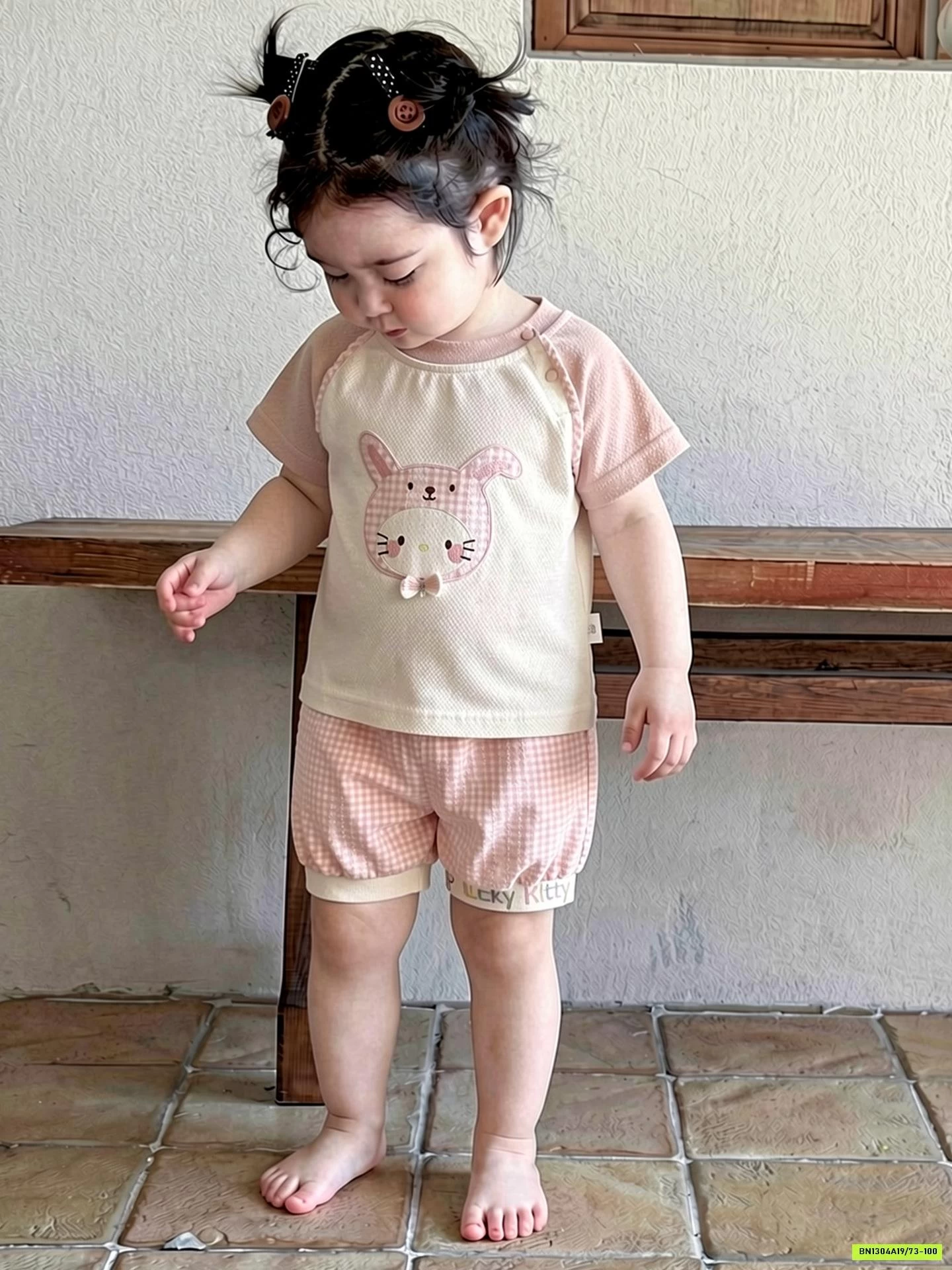 SÉT BỘ THỎ CARO HỒNG