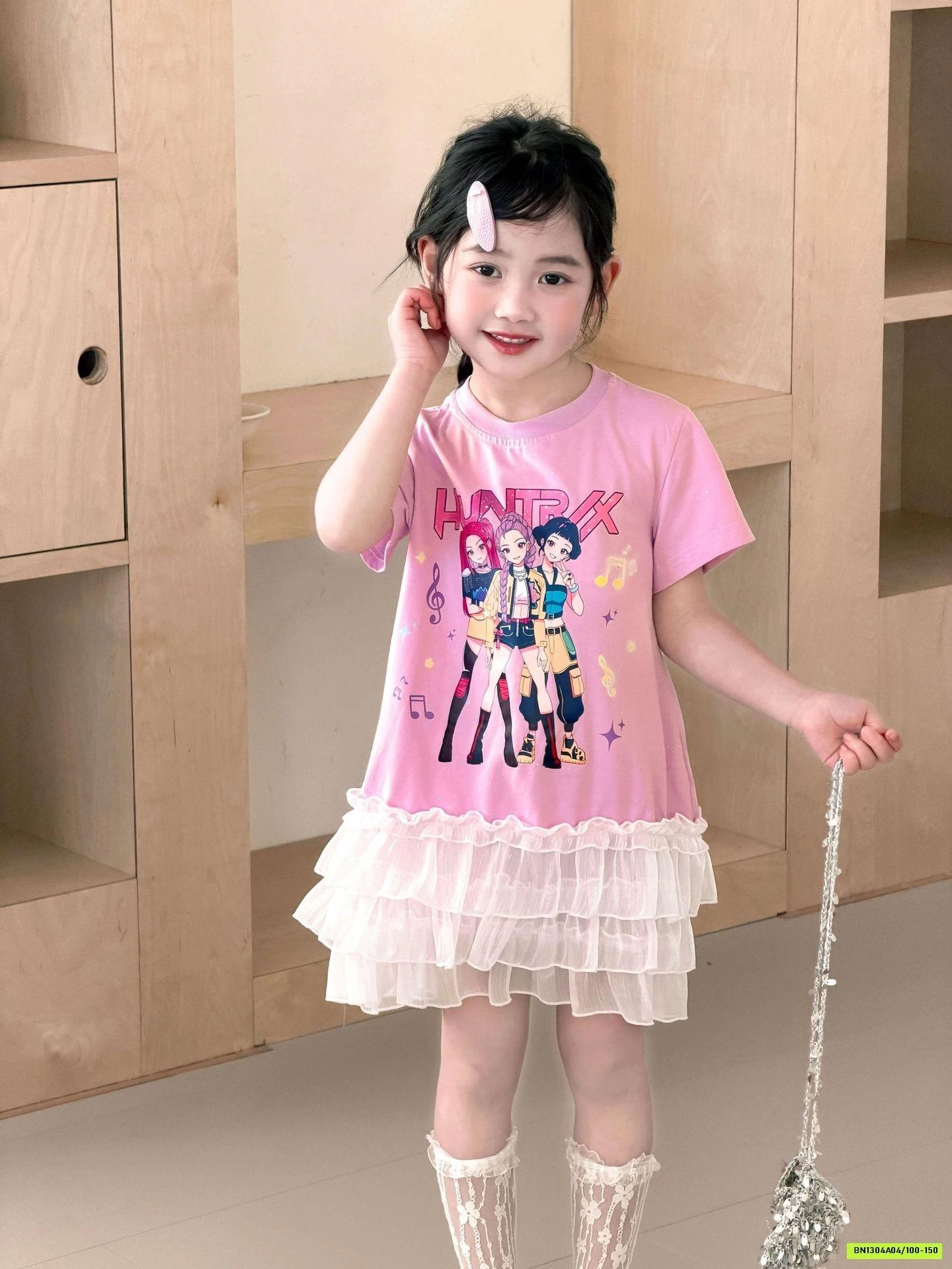 ĐẦM SUÔNG VIỀN REN LAMITTO