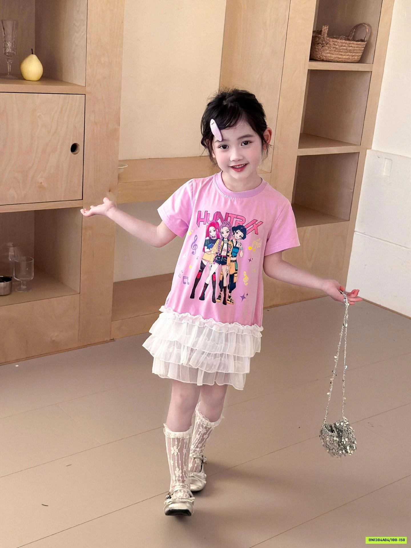 ĐẦM SUÔNG VIỀN REN LAMITTO