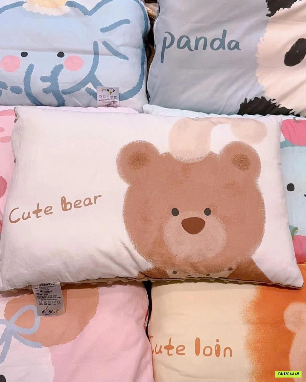 GỐI BÔNG NHUNG CHO BÉ