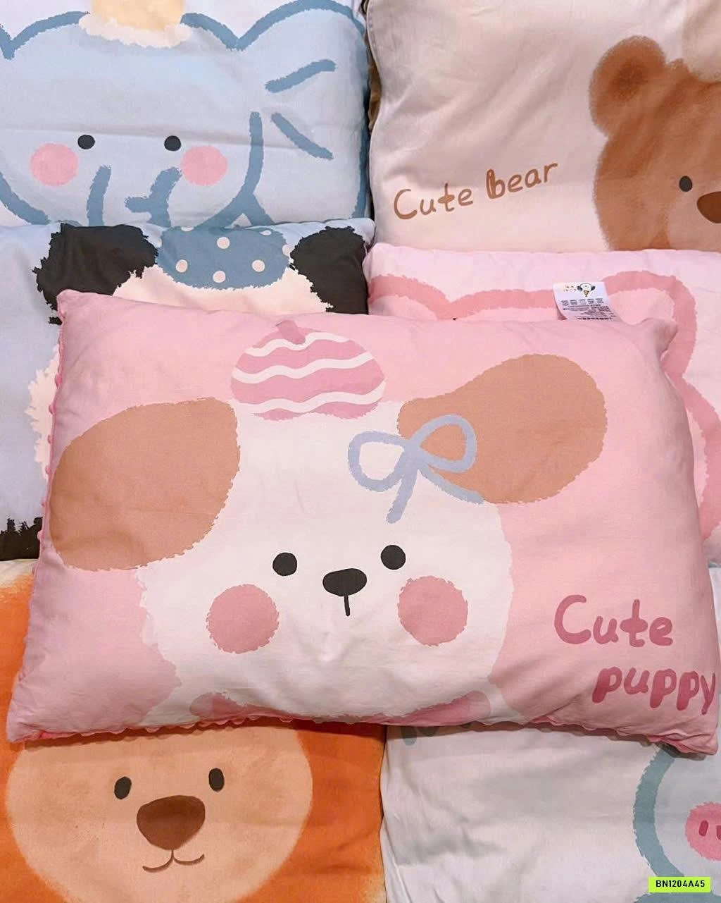 GỐI BÔNG NHUNG CHO BÉ