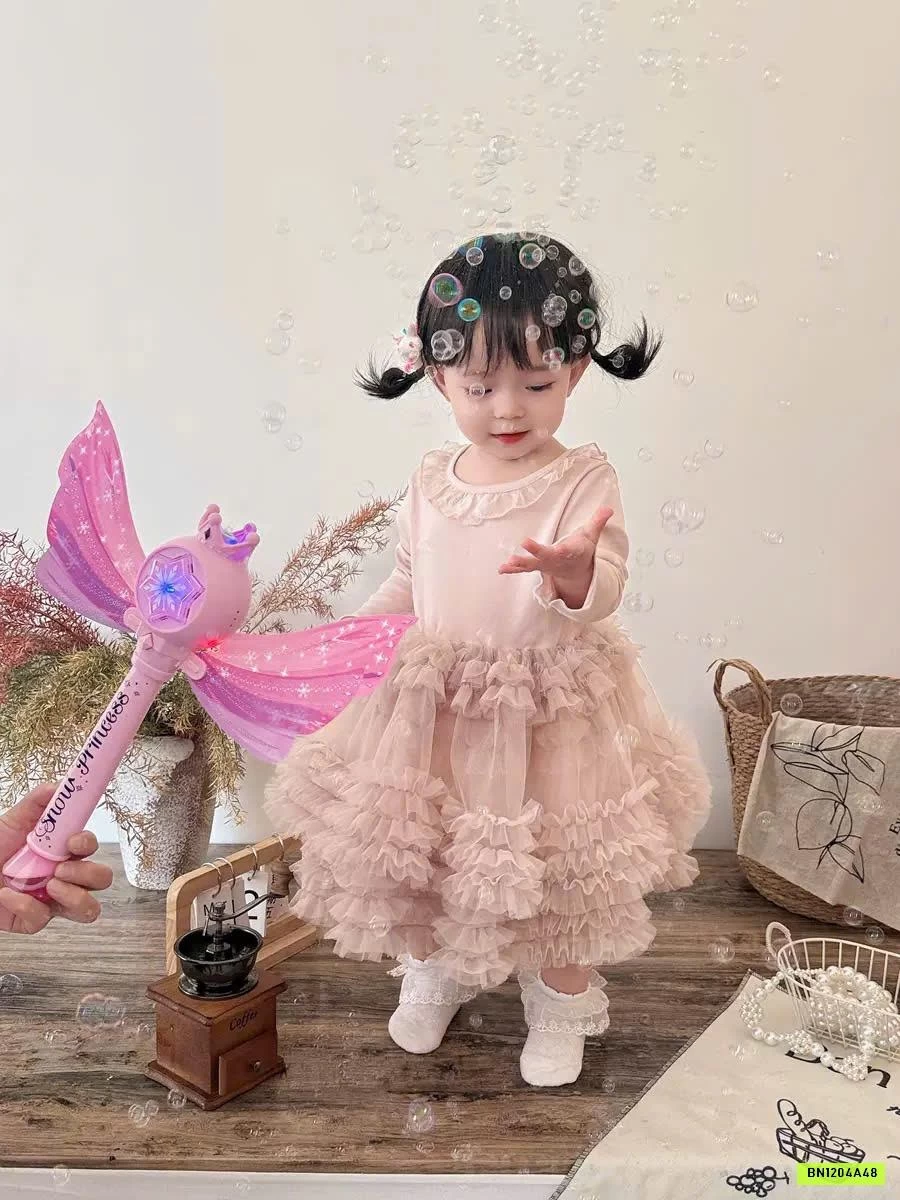 GẬY PHUN BONG BÓNG XÀ PHÒNG CÔNG CHÚA