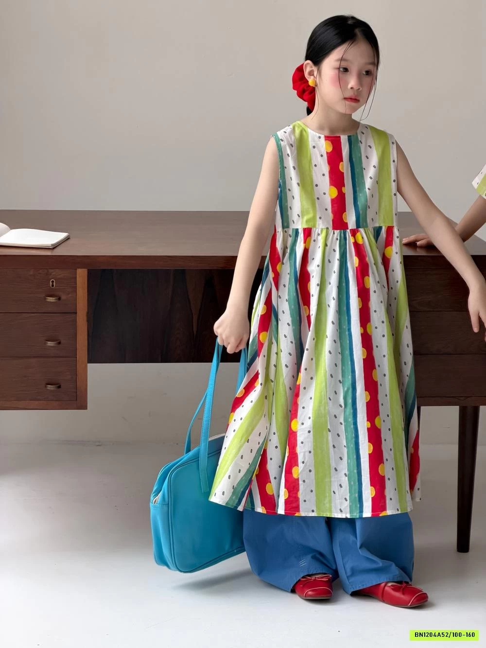 COUPLE SỌC SẮC MÀU CHẤM BI KUMAI