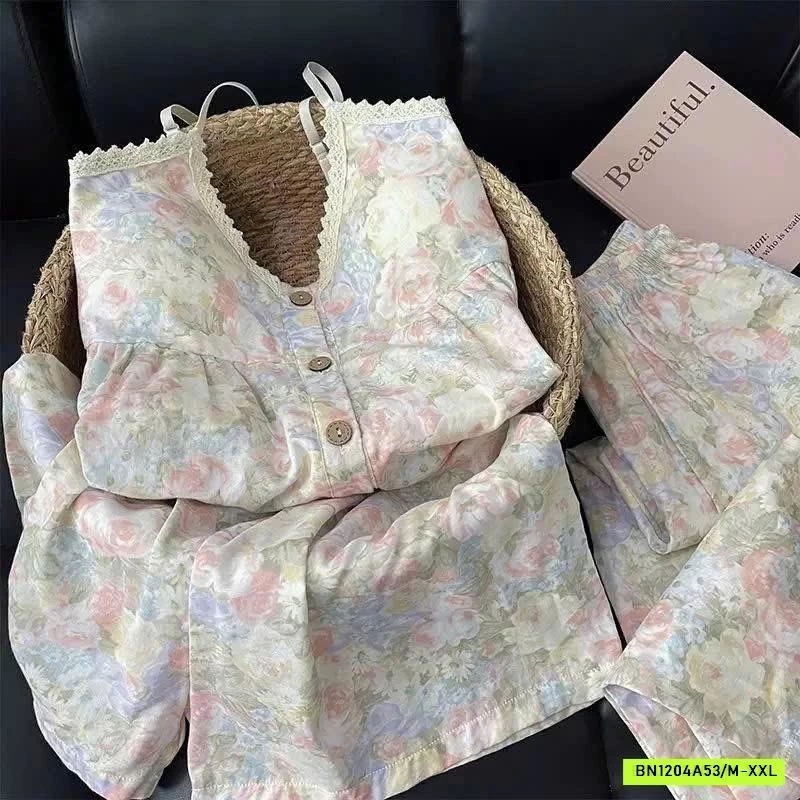 SET HOA NHÍ 3 MÓN MẶC NHÀ