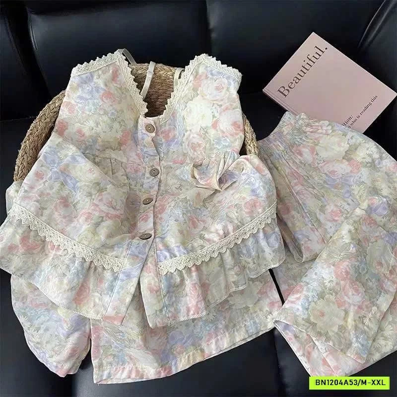 SET HOA NHÍ 3 MÓN MẶC NHÀ