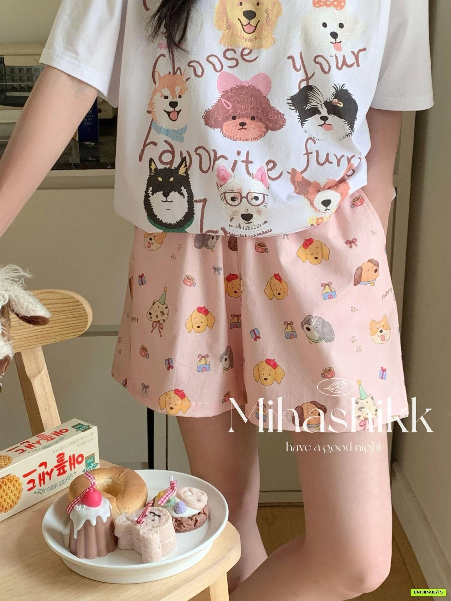 ÁO IN THÚ CƯNG MIX QUẦN ĐŨI