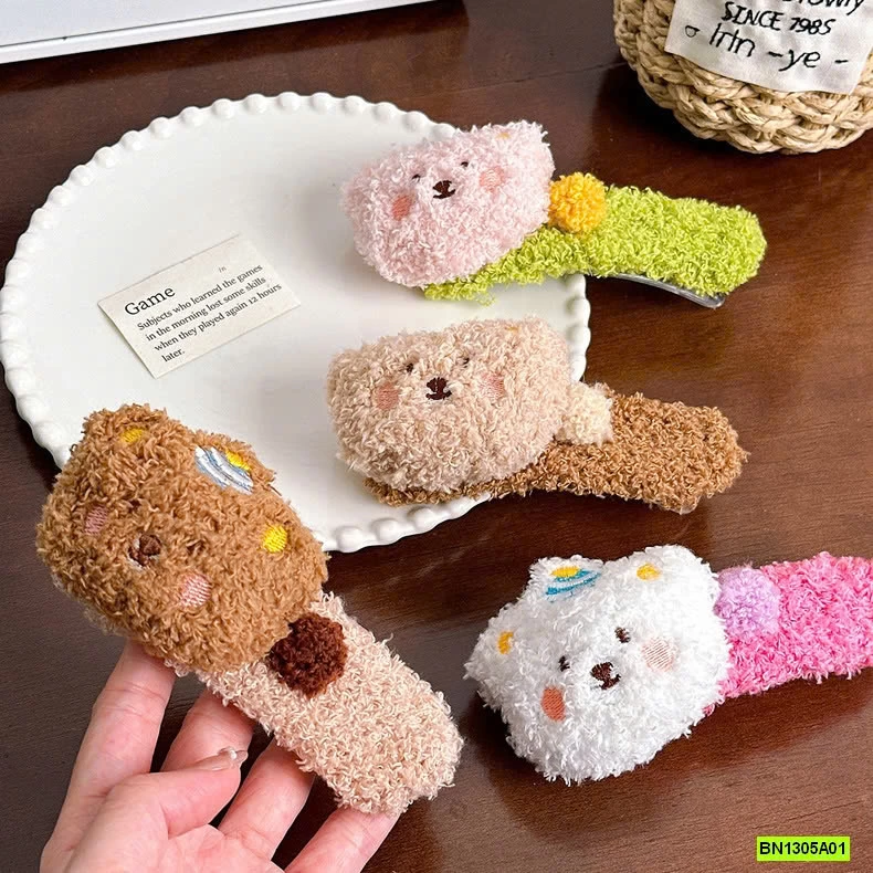 SÉT 5 KẸP TÓC BÔNG KUTE