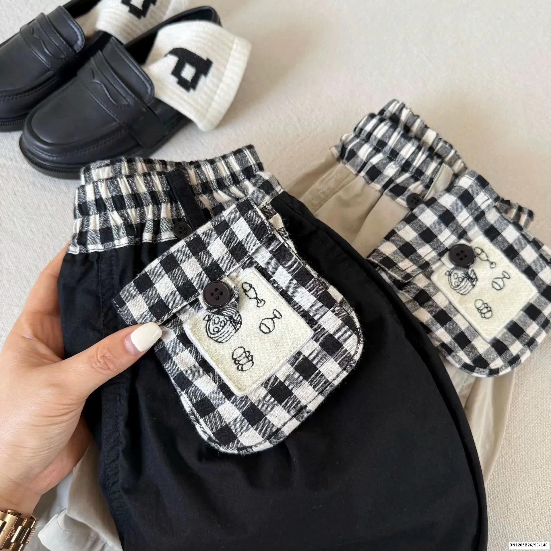 QUẦN SHORT TÚI CARO MẪU MỚI MMY2025