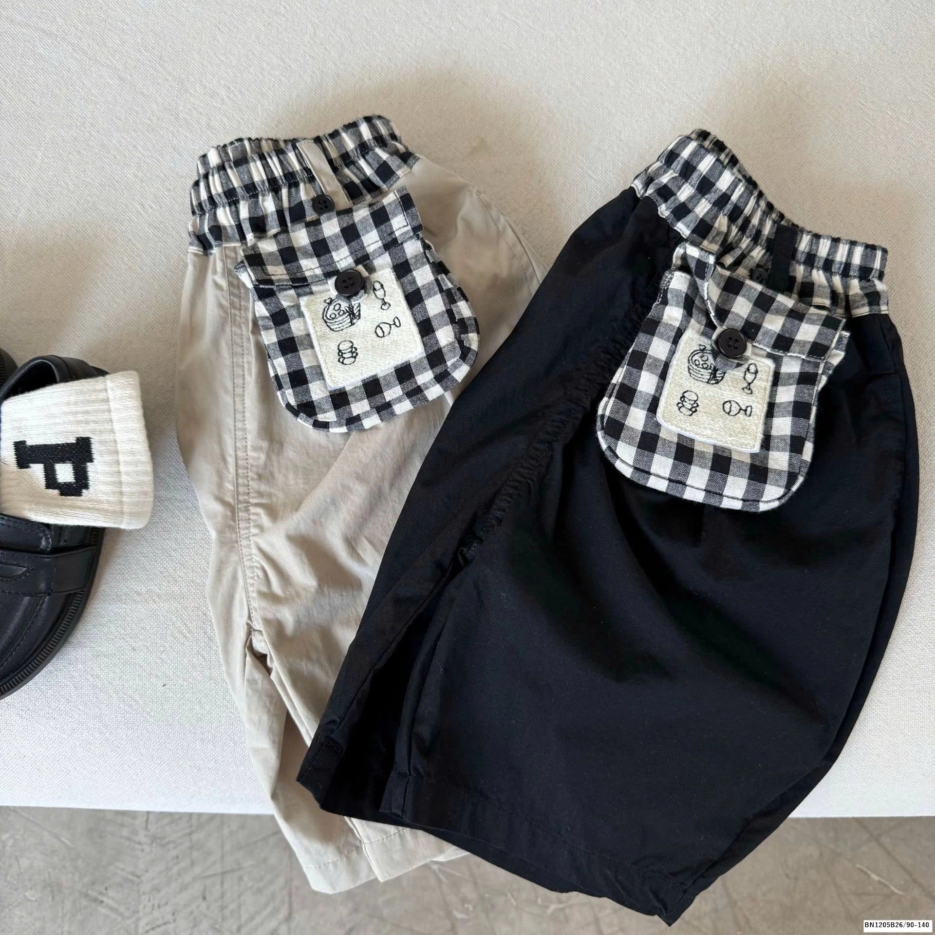 QUẦN SHORT TÚI CARO MẪU MỚI MMY2025