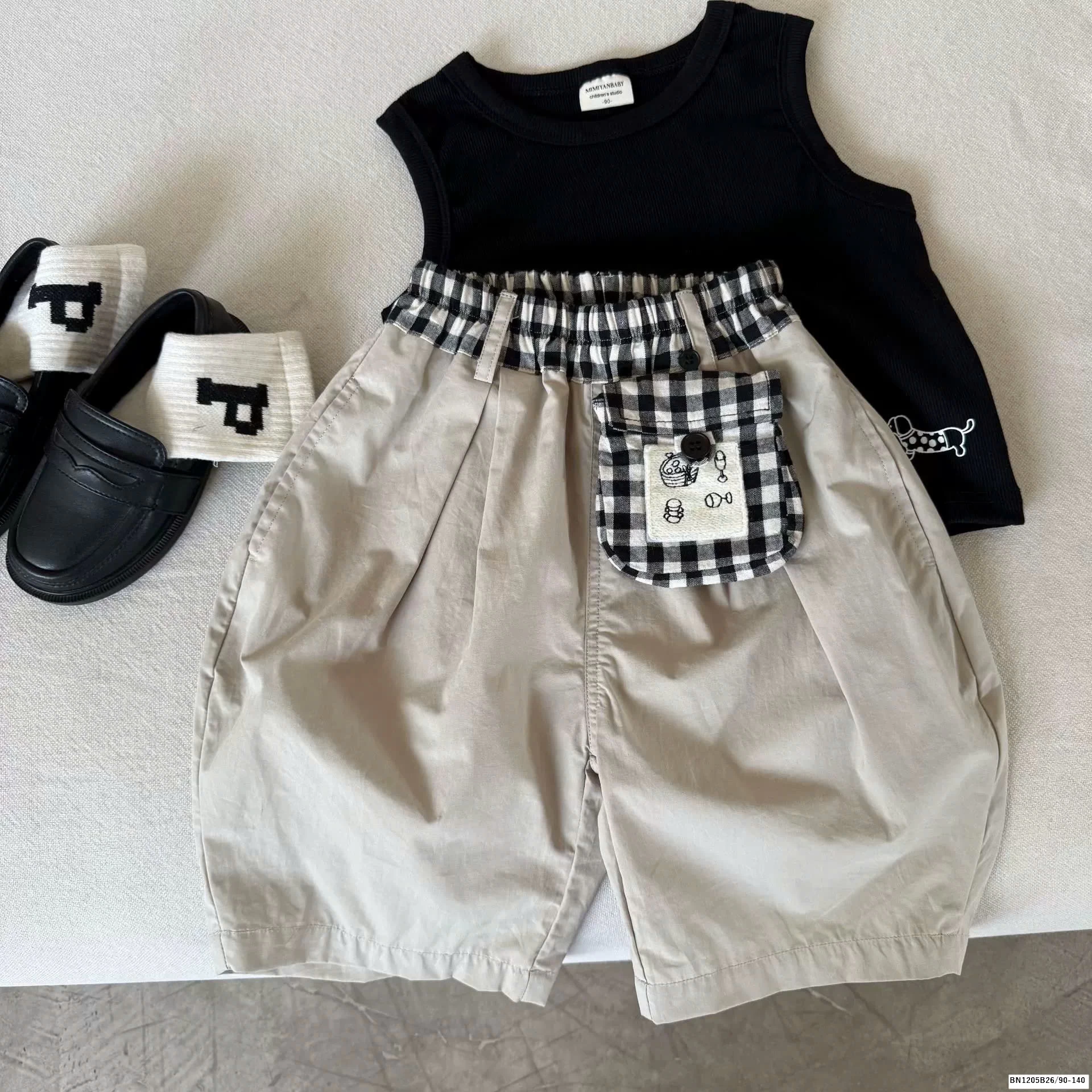 QUẦN SHORT TÚI CARO MẪU MỚI MMY2025