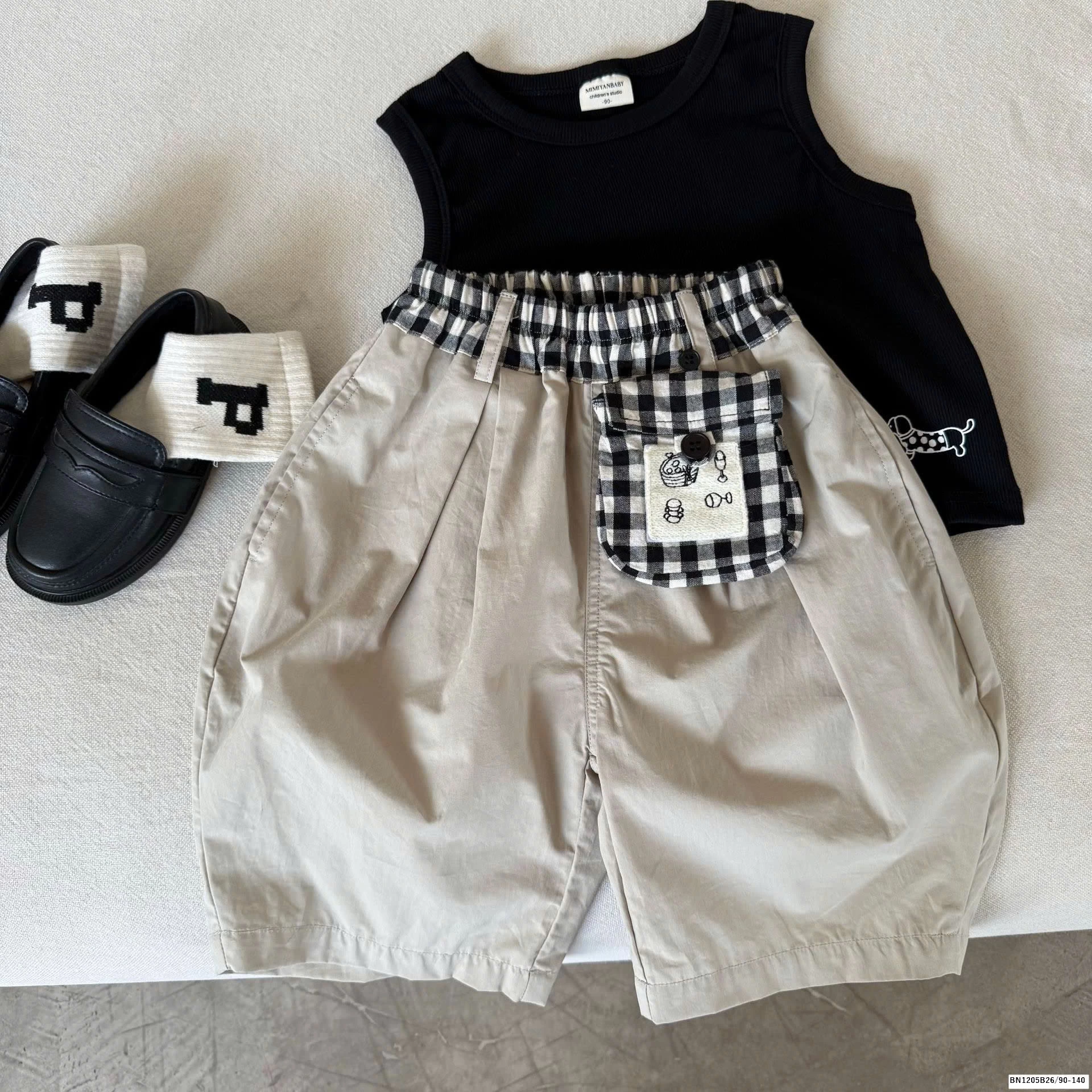 QUẦN SHORT TÚI CARO MẪU MỚI MMY2025