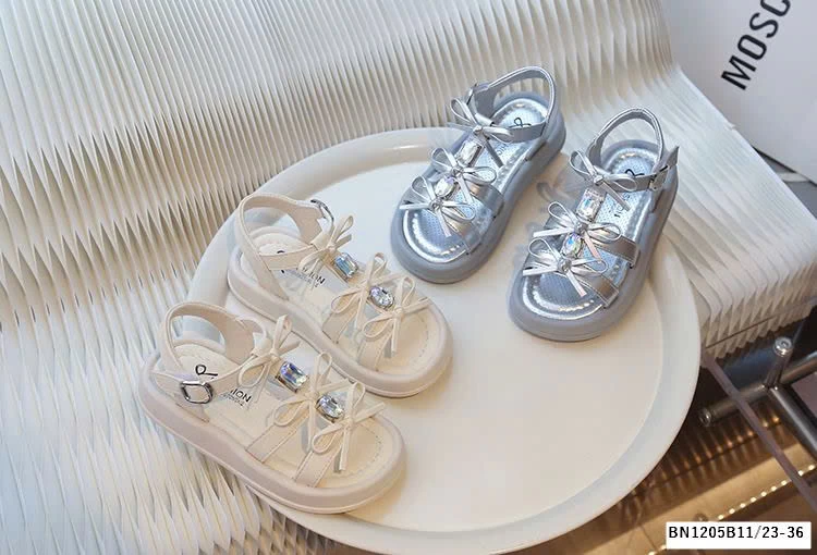 SANDAL NƠ ĐÍNH ĐÁ