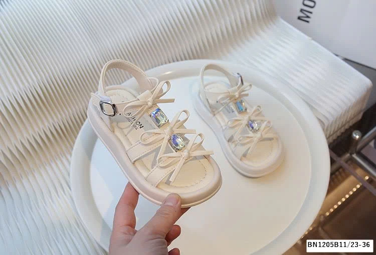 SANDAL NƠ ĐÍNH ĐÁ