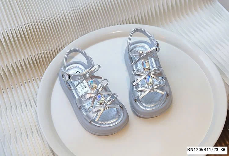 SANDAL NƠ ĐÍNH ĐÁ