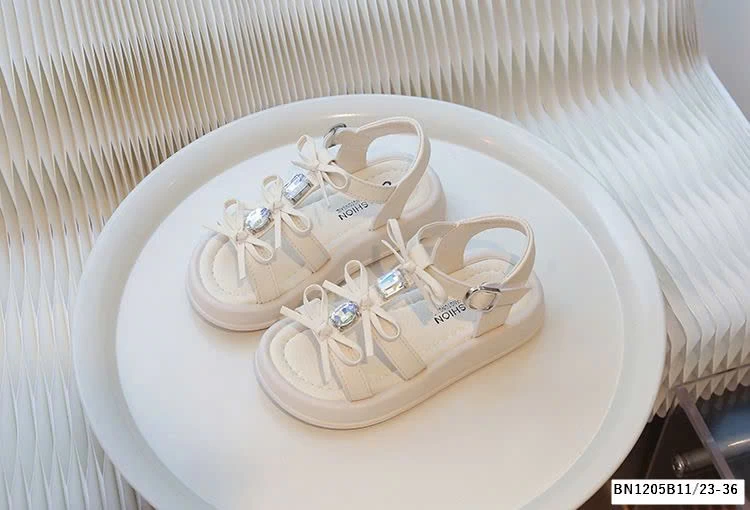 SANDAL NƠ ĐÍNH ĐÁ