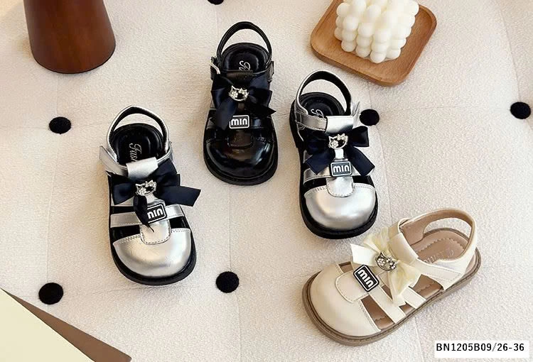 DÉP SANDAL NƠ CHỮ MIN