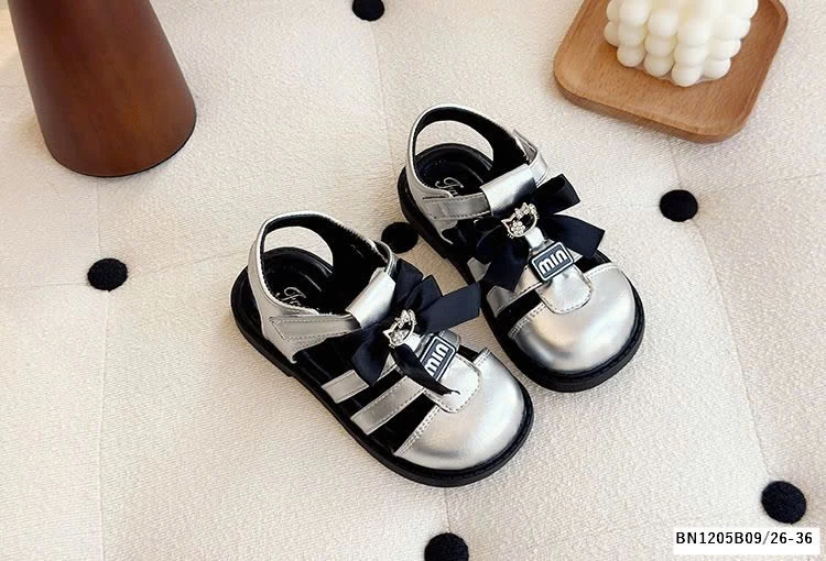 DÉP SANDAL NƠ CHỮ MIN