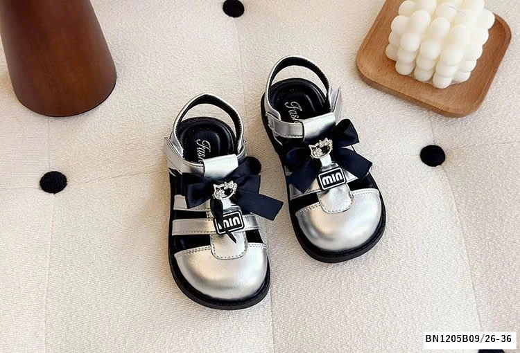 DÉP SANDAL NƠ CHỮ MIN