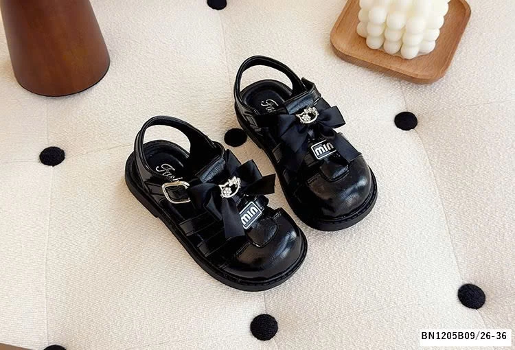 DÉP SANDAL NƠ CHỮ MIN