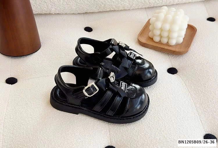 DÉP SANDAL NƠ CHỮ MIN