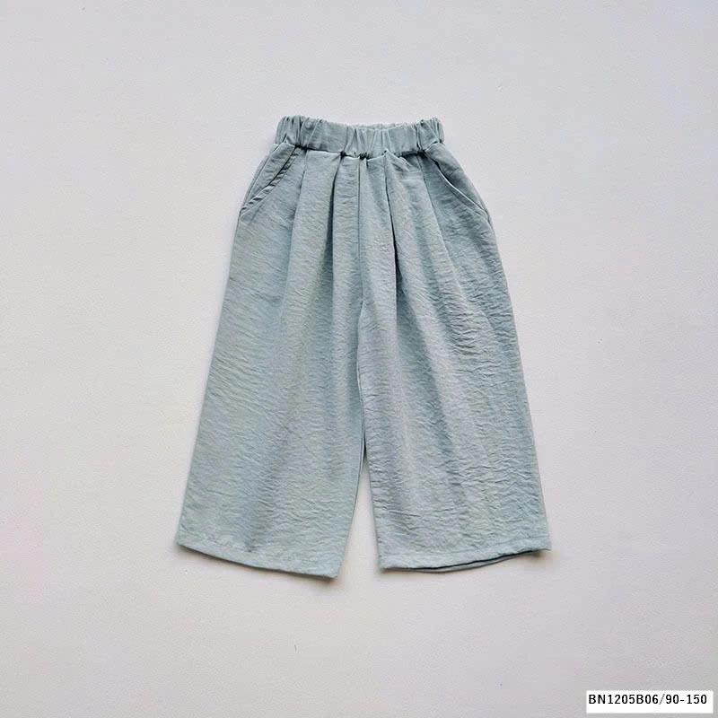 QUẦN SUÔNG THÔ TRƠN MÀU