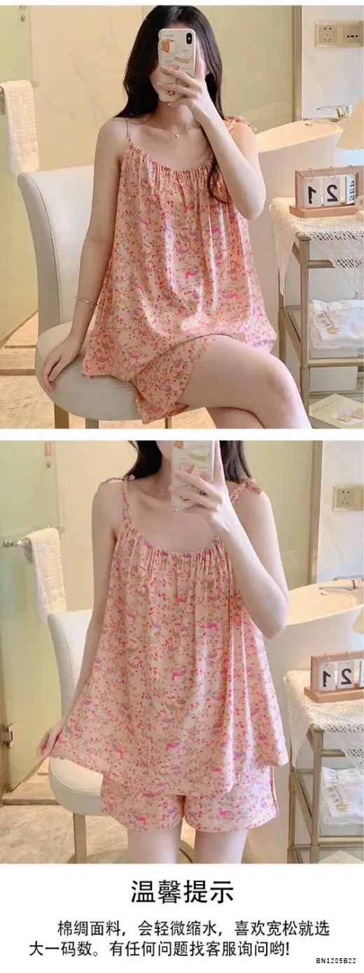 BỘ LANH 2 DÂY MẶC NHÀ CHO NỮ