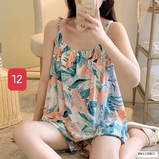 BỘ LANH 2 DÂY MẶC NHÀ CHO NỮ