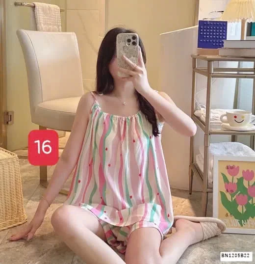 BỘ LANH 2 DÂY MẶC NHÀ CHO NỮ