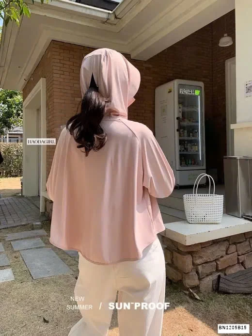 ÁO CHỐNG NẮNG DÁNG CỘC CHO NỮ