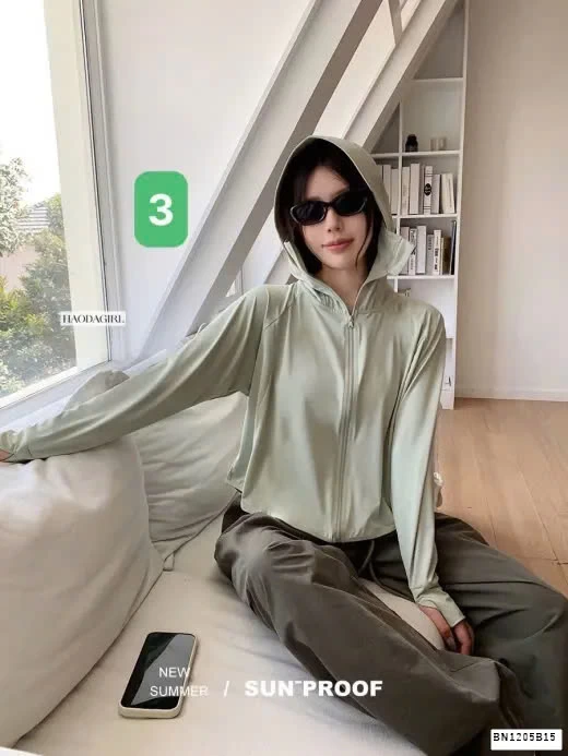 ÁO CHỐNG NẮNG DÁNG CỘC CHO NỮ