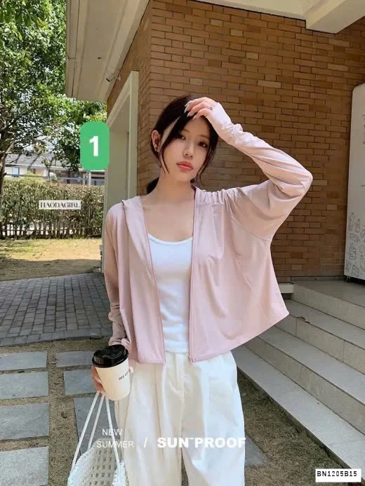 ÁO CHỐNG NẮNG DÁNG CỘC CHO NỮ