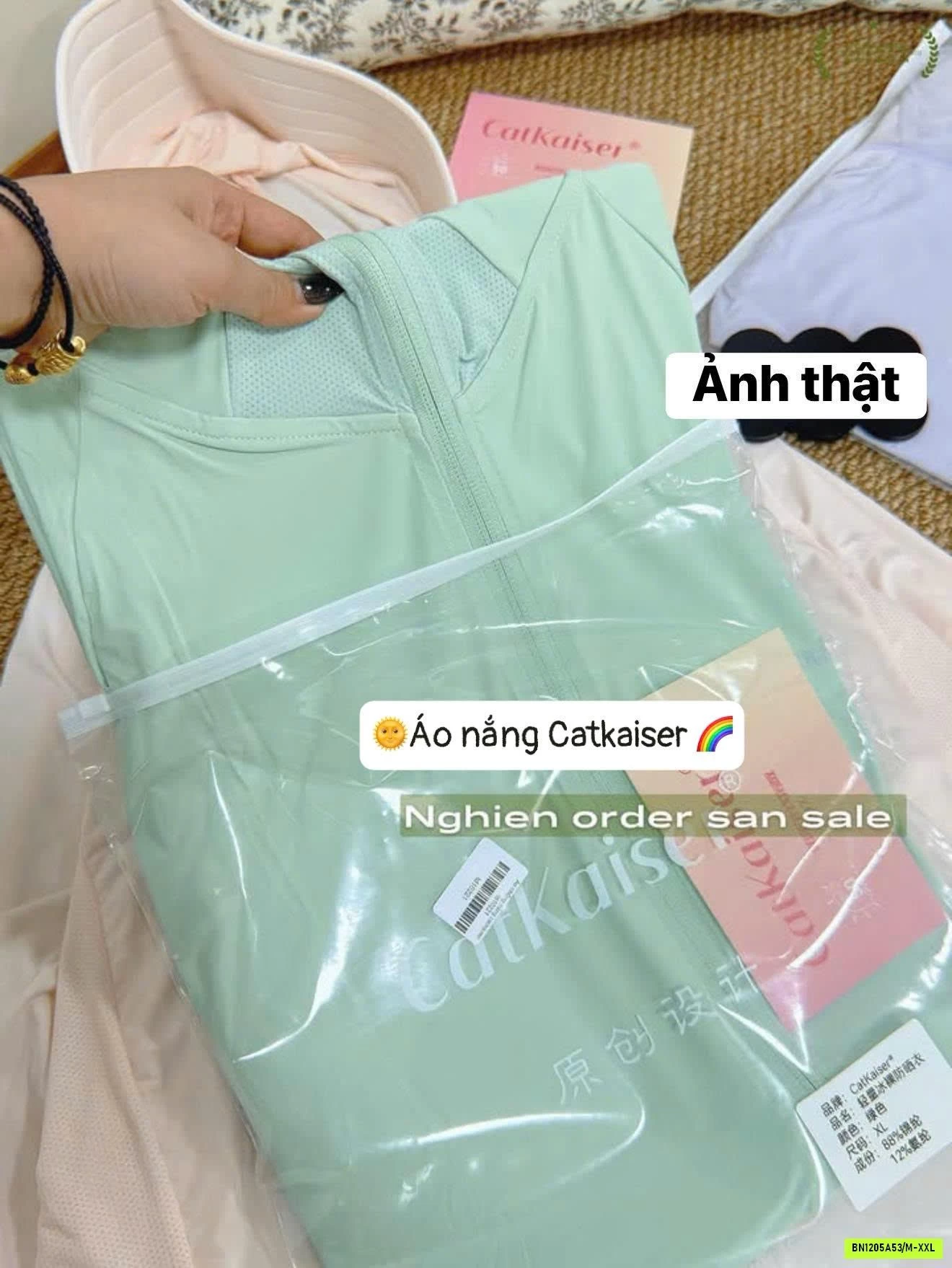 ÁO CHỐNG NẮNG CATKAISER