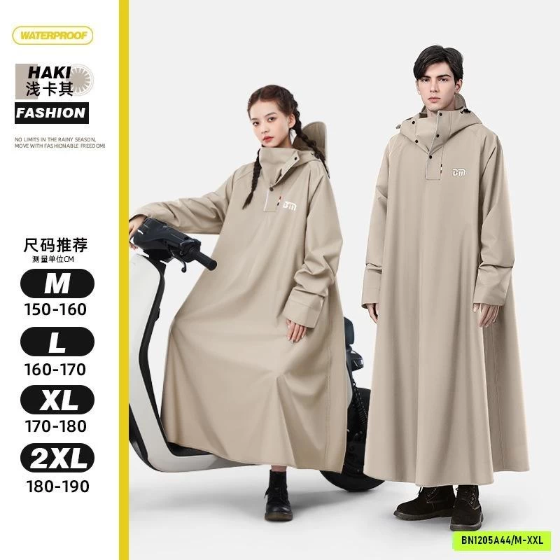 ÁO MƯA ĐƠN DÁNG DÀI CAO CẤP NAM NỮ