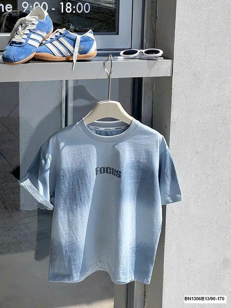 ÁO THUN LOANG MÀU DÁNG RỘNG AMBB  25B131